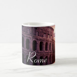 Zondag over het Colosseum van Rome in Rome Koffiemok