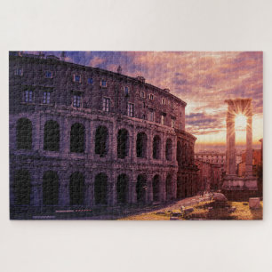 Zondag over het Colosseum van Rome in Rome Legpuzzel