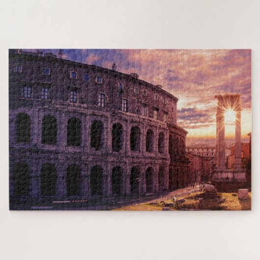 Zondag over het Colosseum van Rome in Rome Legpuzzel (Horizontaal)