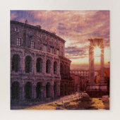Zondag over het Colosseum van Rome in Rome Legpuzzel (Verticaal)
