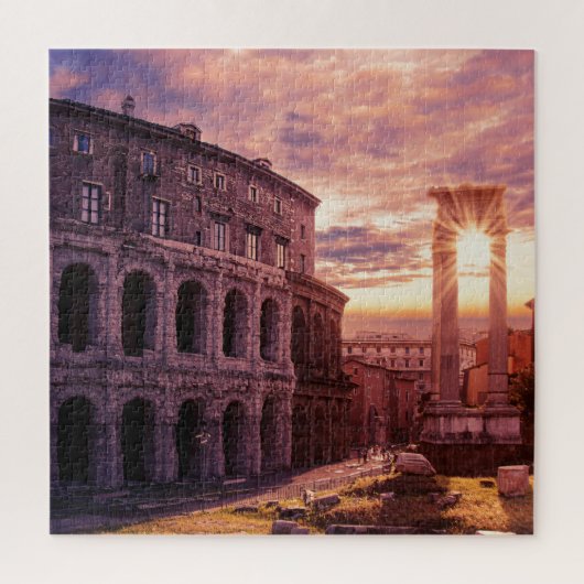 Zondag over het Colosseum van Rome in Rome Legpuzzel (Verticaal)