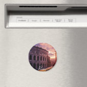 Zondag over het Colosseum van Rome in Rome Magneet (Insitu (Vaatwasser))