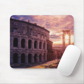 Zondag over het Colosseum van Rome in Rome Muismat (Met muis)