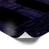 Zondag over het Colosseum van Rome in Rome Perfect Poster (Hoek)