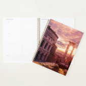 Zondag over het Colosseum van Rome in Rome Planner (Display)