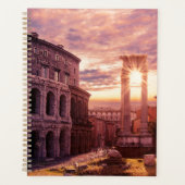 Zondag over het Colosseum van Rome in Rome Planner (Voorkant)