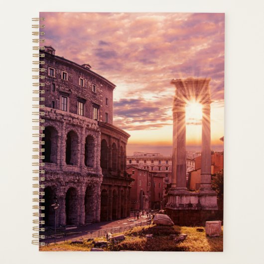 Zondag over het Colosseum van Rome in Rome Planner (Voorkant)