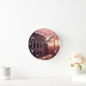 Zondag over het Colosseum van Rome in Rome Ronde Klok (Huis)