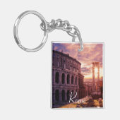 Zondag over het Colosseum van Rome in Rome Sleutelhanger (Voorkant Links)
