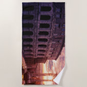 Zondag over het Colosseum van Rome in Rome Strandlaken (Voorkant)