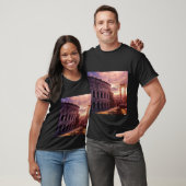 Zondag over het Colosseum van Rome in Rome T-shirt (Unisex)