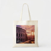 Zondag over het Colosseum van Rome in Rome Tote Bag (Voorkant)