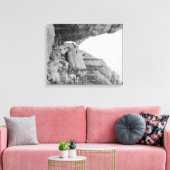 Zondag Picnic bij de Golf bij Custer City Canvas Afdruk (Insitu (Woonkamer))