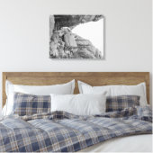 Zondag Picnic bij de Golf bij Custer City Canvas Afdruk (Insitu (Slaapkamer))