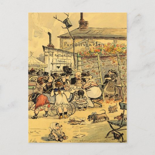 Zondag Plezier Briefkaart (Voorkant)