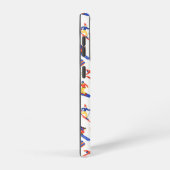 Zondag River Maine Ski Snowboard patroon Samsung Galaxy Hoesje (Rechterkant)