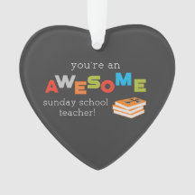 Zondag schoolleraar — Geweldige