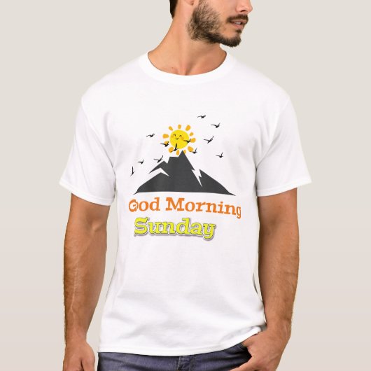 zondag t-shirt (Voorkant)