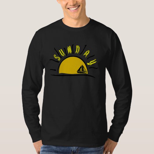 zondag t-shirt (Voorkant)