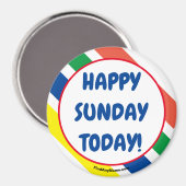 ZONDAG VANDAAG! Magneet (Voorkant / Achterkant)