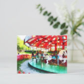 Zondag vanmiddag op de Carrousel Briefkaart (Staand voorkant)