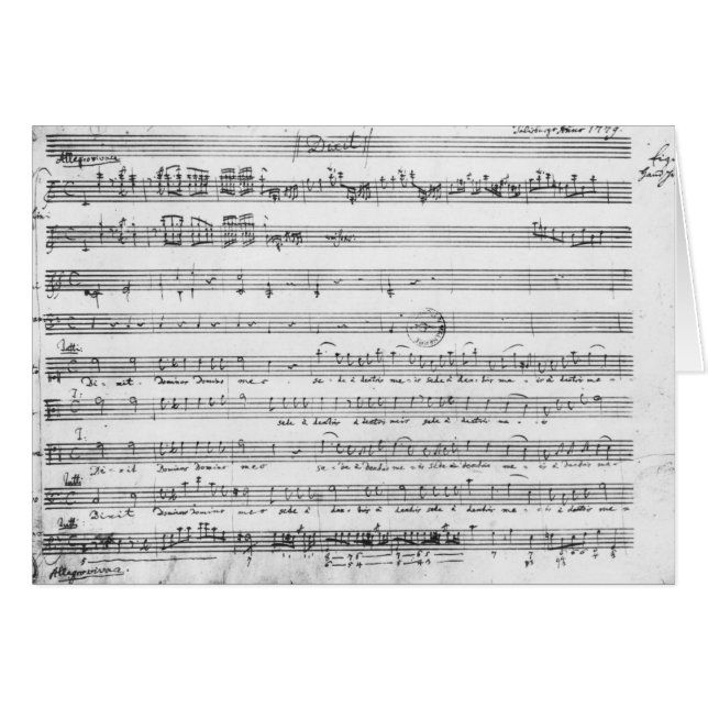 Zondag Vespers, 1779 (Voorkant Horizontaal)