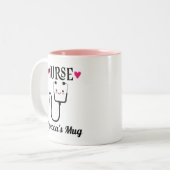 Zondag Week appreciatie Gift Tweekleurige Koffiemok (Voorkant links)