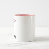 Zondag Week appreciatie Gift Tweekleurige Koffiemok (Center)