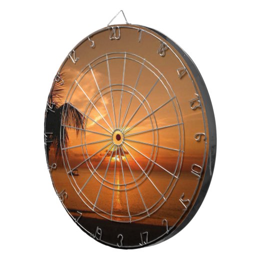 Zondag zomer dartbord (Voorkant Rechts)