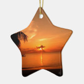 Zondag zomer keramisch ornament (Links)