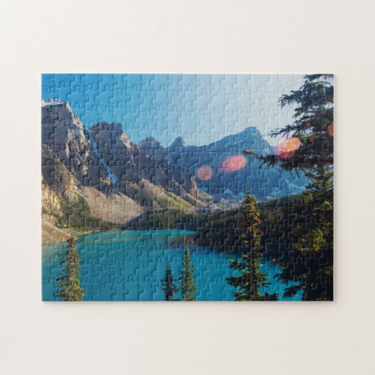 Zondag zomer | Moraine Lake, Canada Legpuzzel (Horizontaal)