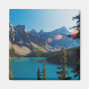 Zondag zomer   Moraine Lake, Canada Magneet