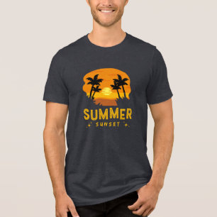 Zondag zomer Tri-Blend shirt