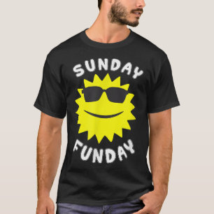 Zondag (zondag) Funday (vun dag) T-shirt