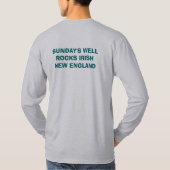 ZONDAGEN GOED GROENE LANGSLEEVE T-SHIRT (Achterkant)