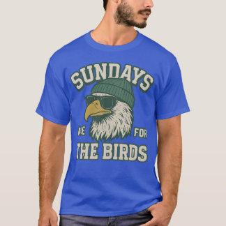 ZONDAGEN ZIJN VOOR DE VOGEL T-SHIRT