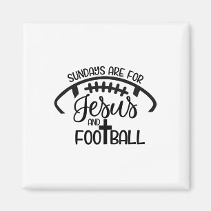 Zondagen zijn voor Jezus en Voetbal - Christelijk Magneet