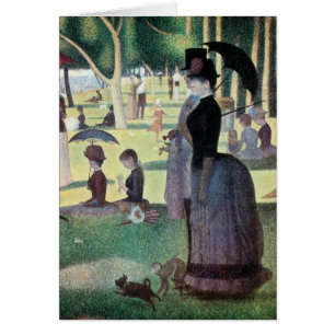Zondagmiddag, eiland La Grande Jatte door Seurat