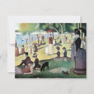 Zondagmiddag, eiland La Grande Jatte door Seurat