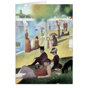 Zondagmiddag, eiland La Grande Jatte door Seurat