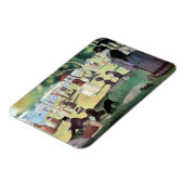 Zondagmiddag, eiland La Grande Jatte door Seurat Magneet (Linkerzijde)