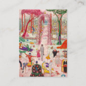 Zondagmiddag in het land visitekaartje (Voorkant)