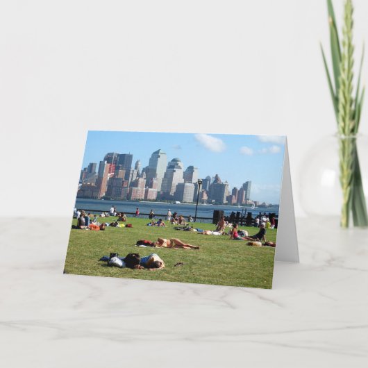 Zondagmiddag in Hoboken Kaart (Voorkant)