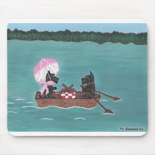 zondagmiddag muismat (Voorkant)