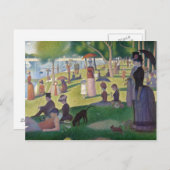 Zondagmiddag op het eiland La Grande Jatte Briefkaart (Voorkant / Achterkant)