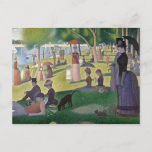 Zondagmiddag op het eiland La Grande Jatte Briefkaart