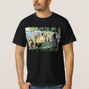 Zondagmiddag op het eiland La Grande Jatte door Se T-shirt
