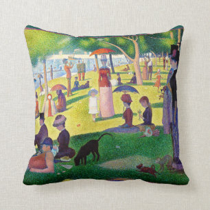 zondagmiddag op het eiland La Grande Jatte Kussen