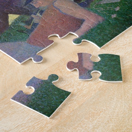 Zondagmiddag op het eiland La Grande Jatte Legpuzzel (Zijkant)