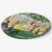 zondagmiddag op het eiland La Grande Jatte Papieren Bordje (Gekanteld)